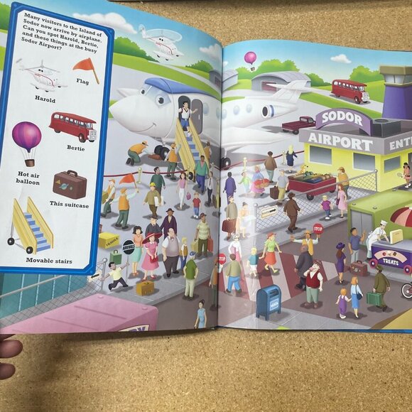 Thomas & Friends Look and Find kids Book - Picture 3 of 4